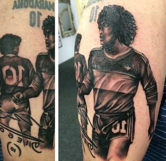 Tatouage Maradonna