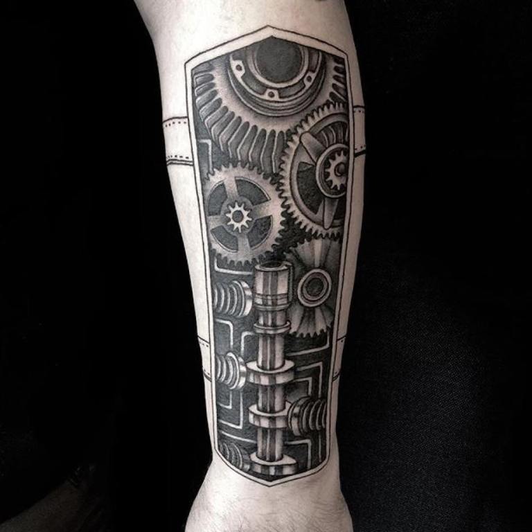 Meccanismi sul braccio