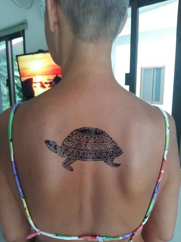 Tortue Mehendi