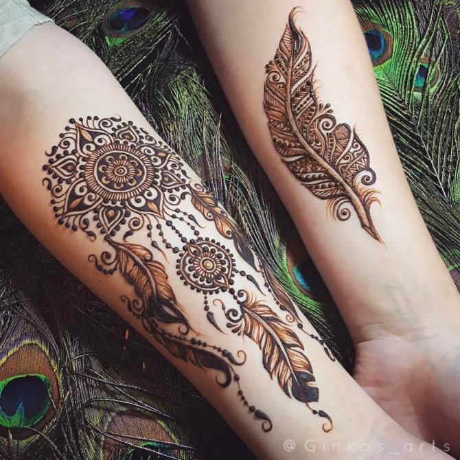 mehendi unenägude püüdja mustrid