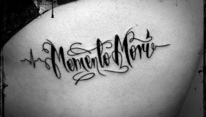 Memento mori en latin tata