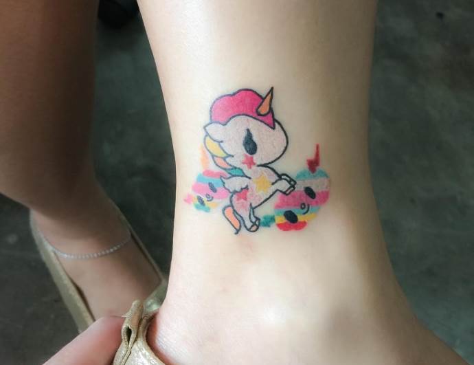 miniatuurne tätoveering