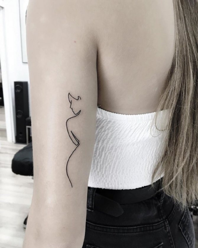 minimalist tattoo