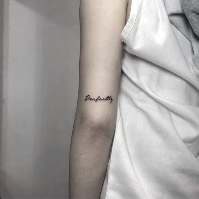 minimalism in tattoos