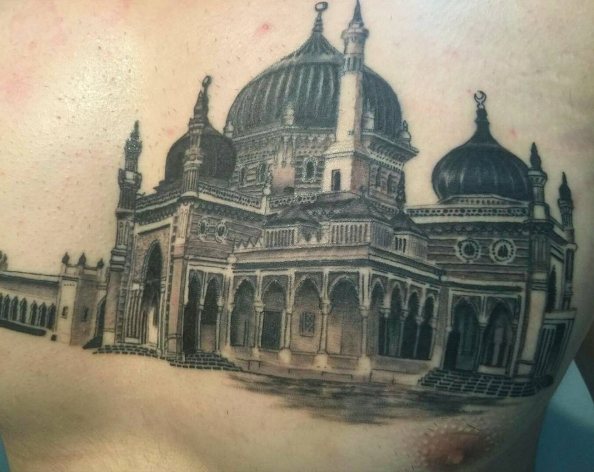 Tatuaje musulmán: Mezquita