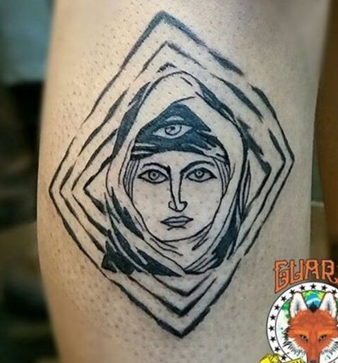 Μουσουλμανικό τατουάζ προσώπου