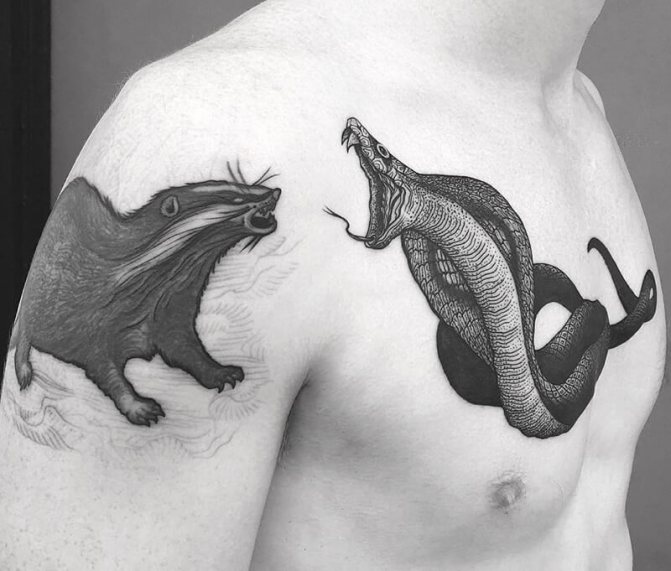 Tatouage de l'épaule masculine - Tatouages pour l'épaule masculine - Tatouage pour l'épaule masculine