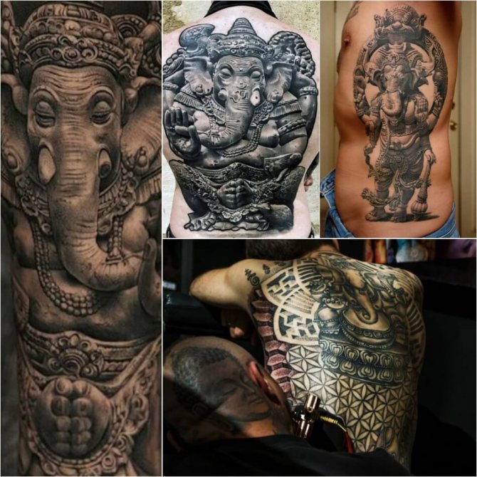 Male elephant tattoos - Examples and Sketches - Elephant Tattoo for Male