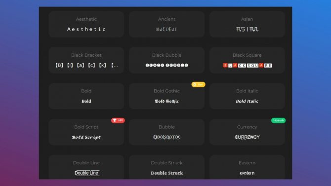 Sivuston fontit ovat jopa o ja uusia.