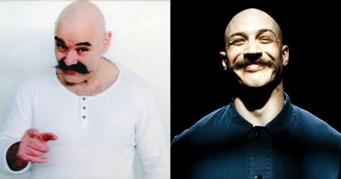 Истинското име на Бронсън е Майкъл Питърсън. Приема името на холивудски актьор, който се снима в уестърни. А Бронсън не е гледал нито един от филмите му.