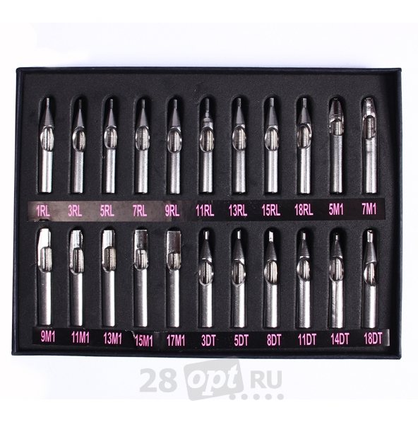 Jeu d'embouts réutilisables