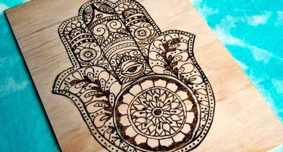 Nástěnná kresba ramene Hams