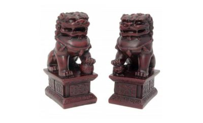 Bouddha lions célestes