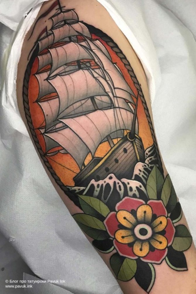 tatouage néo-traditionnel 12