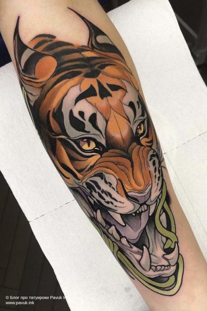 tatouage néo-traditionnel 17