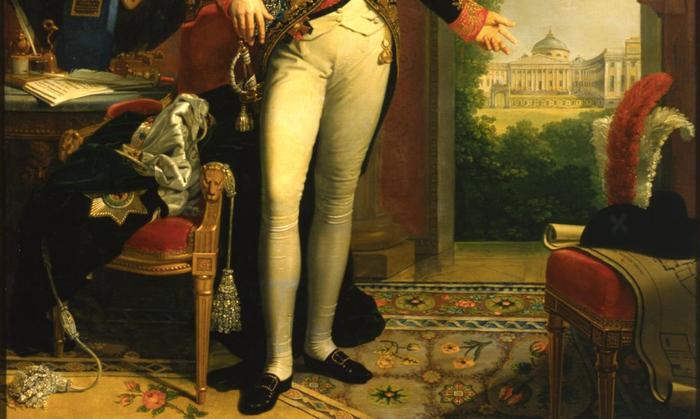 Nikolai Petrowitsch Scheremetevs Beine. Künstler: V.L. Borovikovsky. 1810s. GIM.
