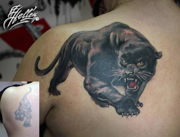 Nuevo tatuaje de pantera