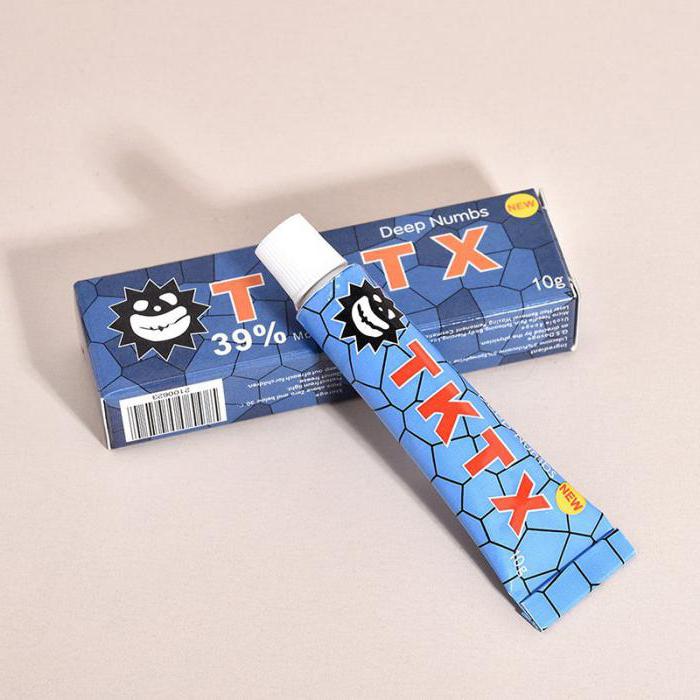 tatoveringsbedøvende salve