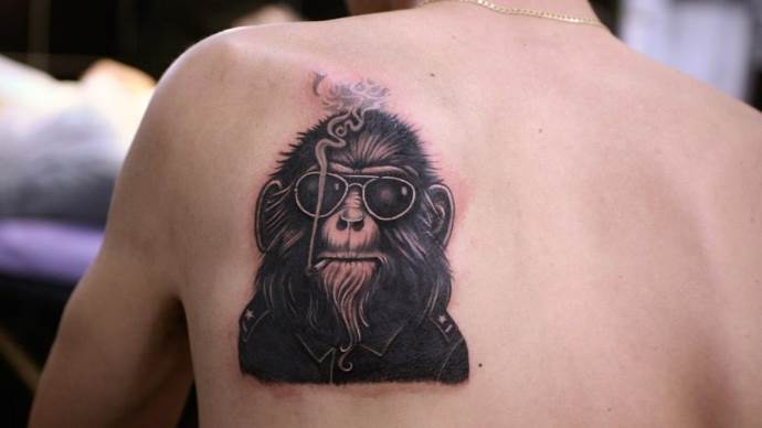 Маймуна пуши