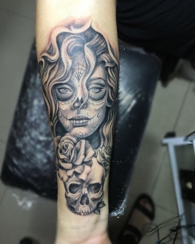 Образът на мексиканска смърт