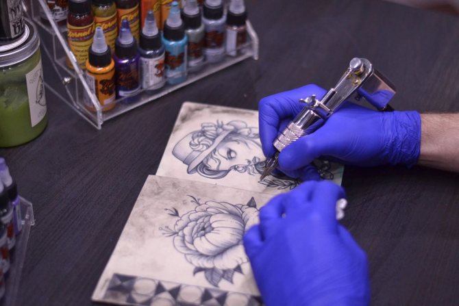 Tatouage de formation