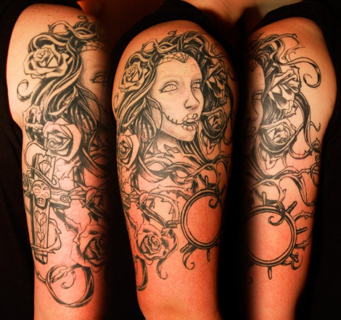 Еднополови татуировки