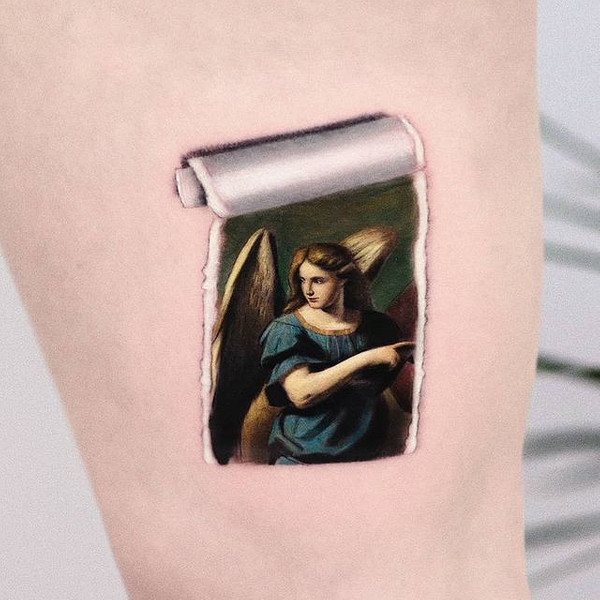 From Van Gogh to Spider-Man: 24 cool tattoos with paintings and famous characters