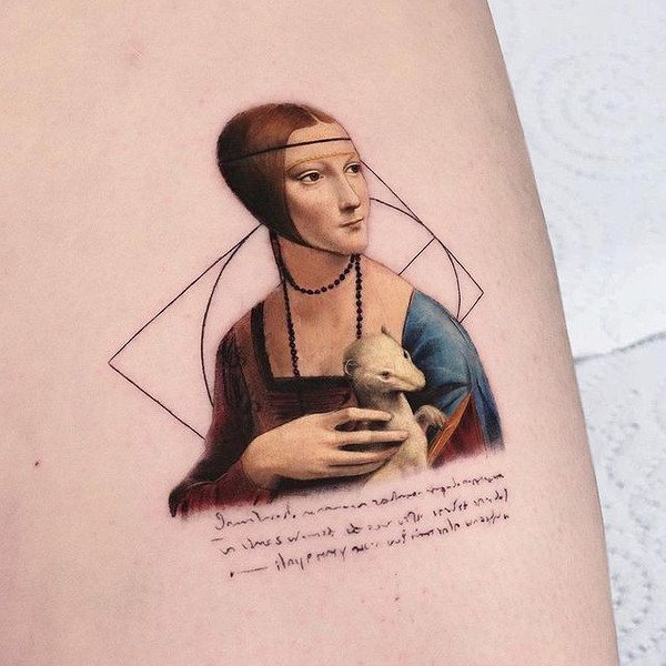 From Van Gogh to Spider-Man: 24 cool tattoos with paintings and famous characters