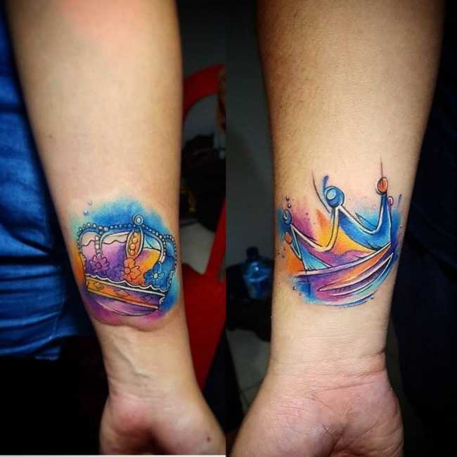 ペアクラウン・タトゥー