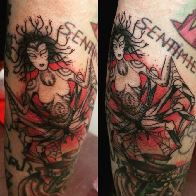 Жената-паяк