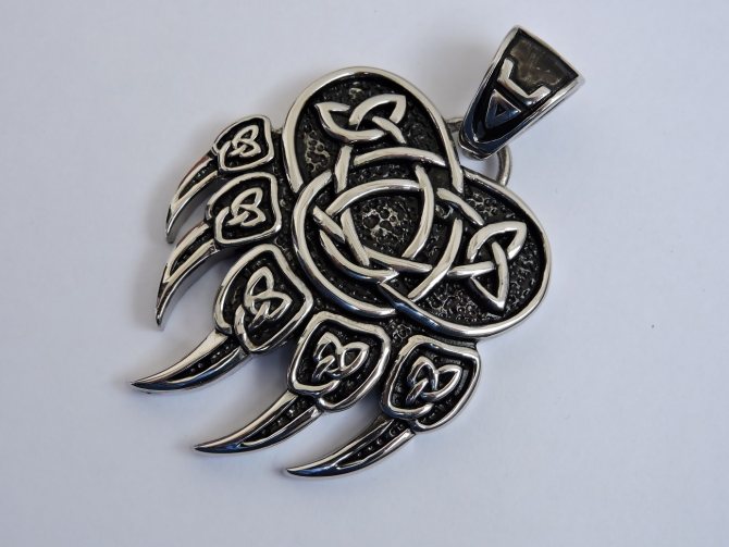 Pečeť medvědí tlapy Veles