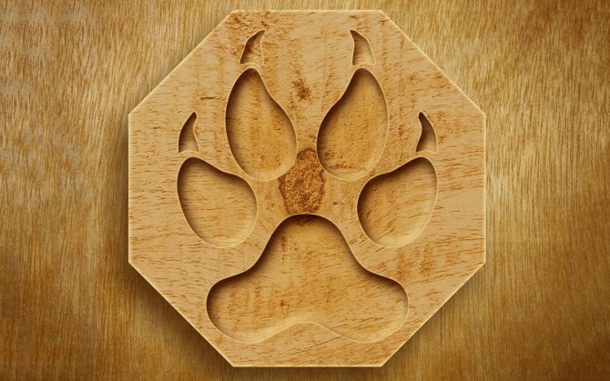 Pečeť Velese Vlčí tlapy