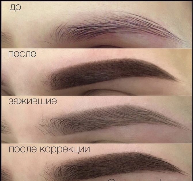 maquillage permanent des sourcils