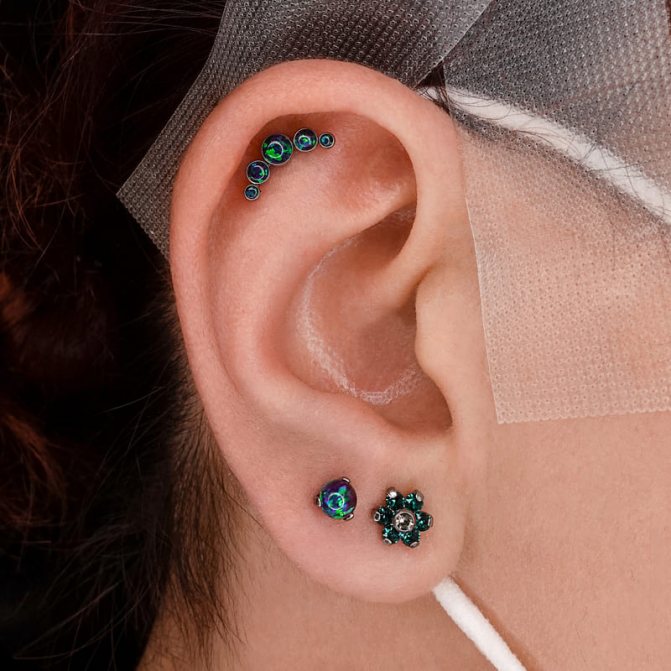 пиърсинг на челик, пиърсинг на лоб