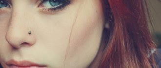 Flügelnagelpiercing. Name, häusliche Pflege, Bewertungen