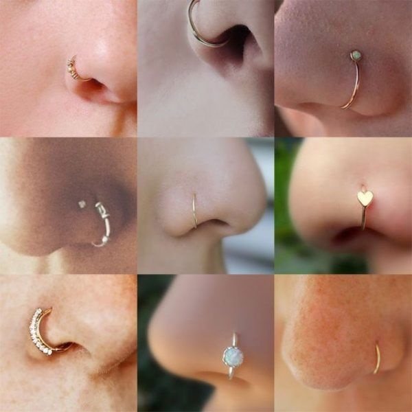 Piercing (propíchnutí) pupíku, nosu, bradavek, jazyka, uší, intimních partií, rtů, obočí. Typy, fotografie, jak na to