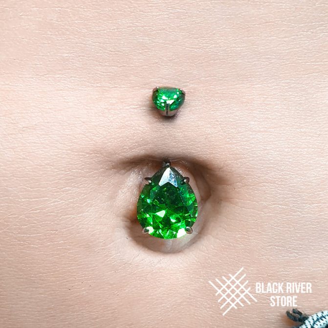 le piercing du nombril