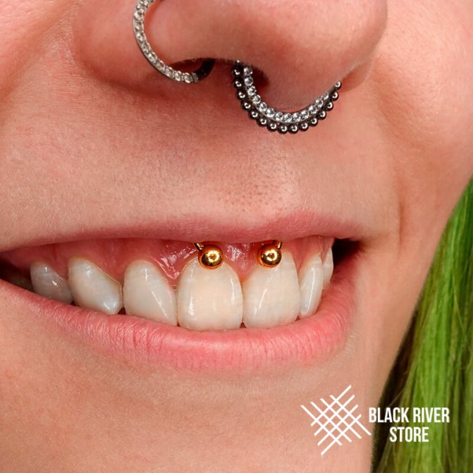 Piercing smileys, piercings διαφράγματος, piercings μύτης