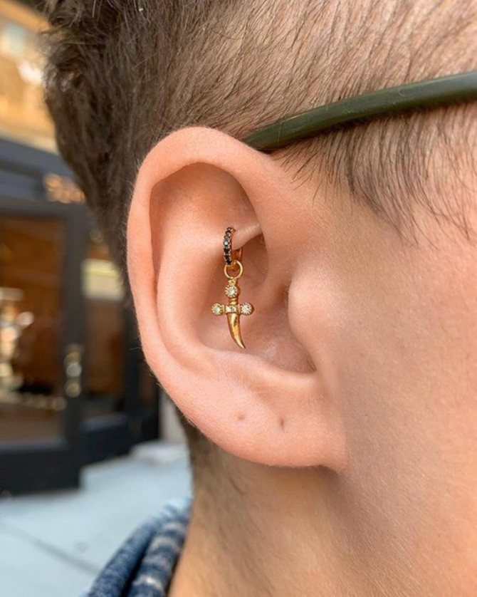 Types de perçage d'oreilles