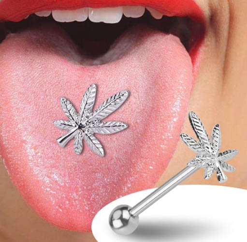 Bilanciere per piercing alla lingua. Foto, cosa scegliere, la dimensione della decorazione, la cura
