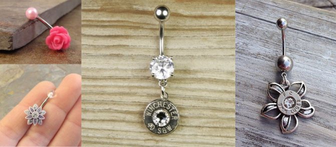 Vatsan napin lävistykset