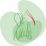 Warum der Tod mit einer Sense