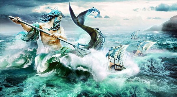 Poseidon im Zorn