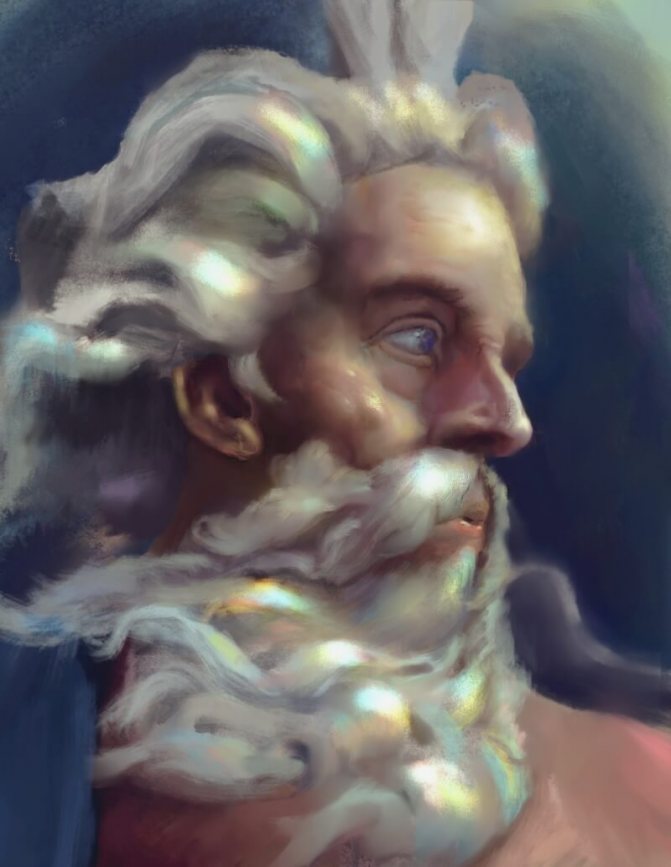 Poseidon war ein strenger Herr über die Gewässer des Meeres