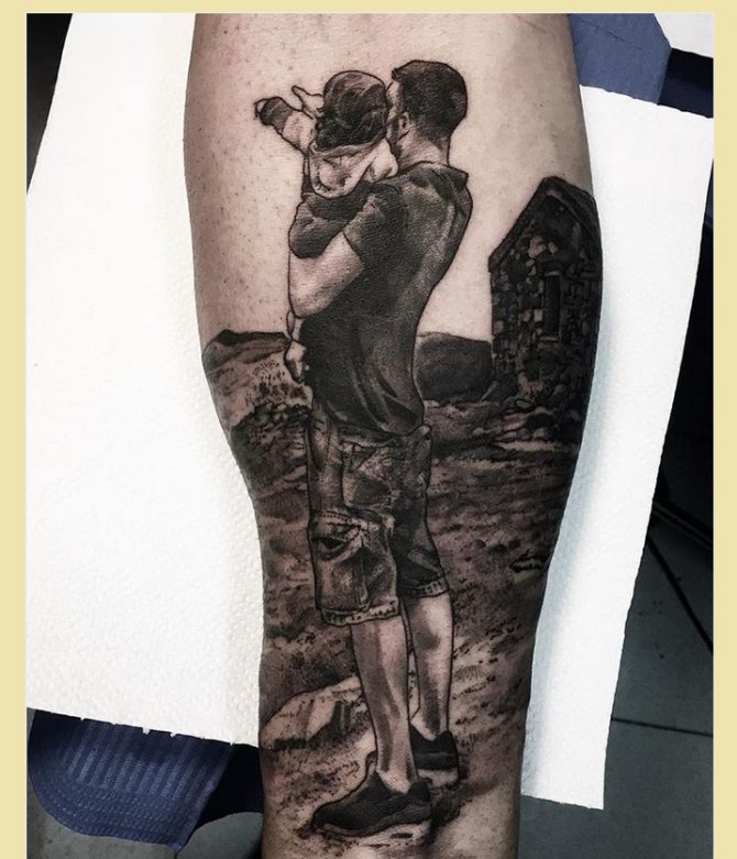 Ανδρικό σκίτσο Παράδειγμα