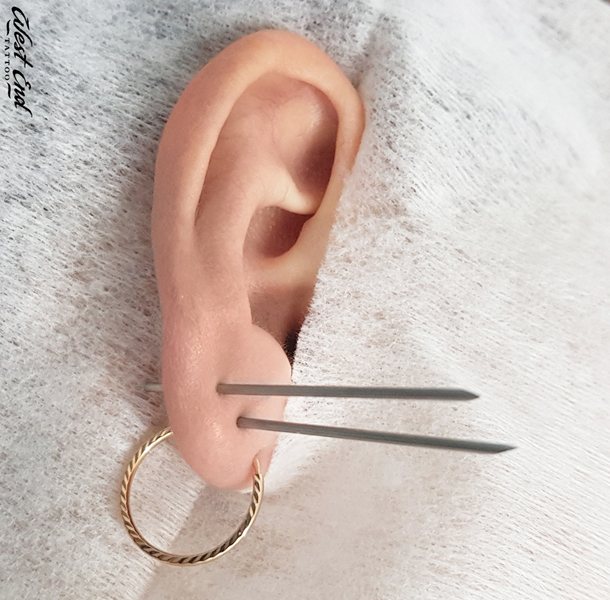 Signes d'une cicatrisation normale du piercing