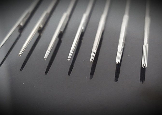 A tű vastagságának különbsége