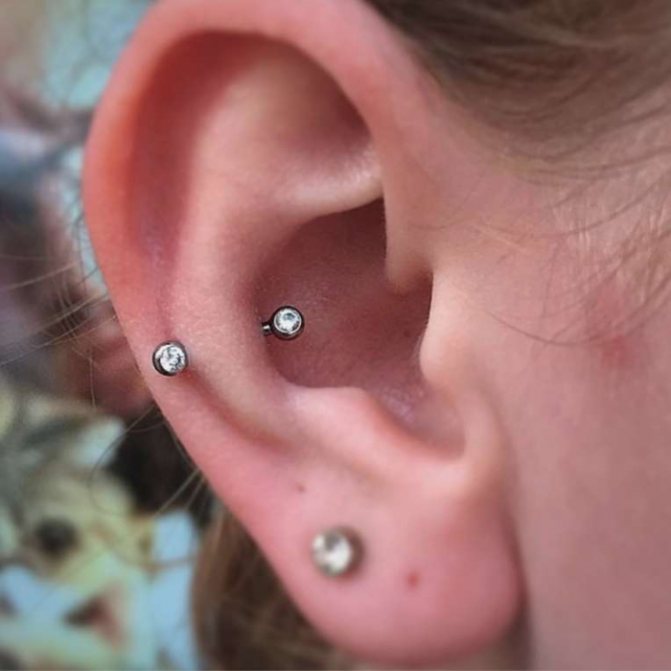 different types of piercings