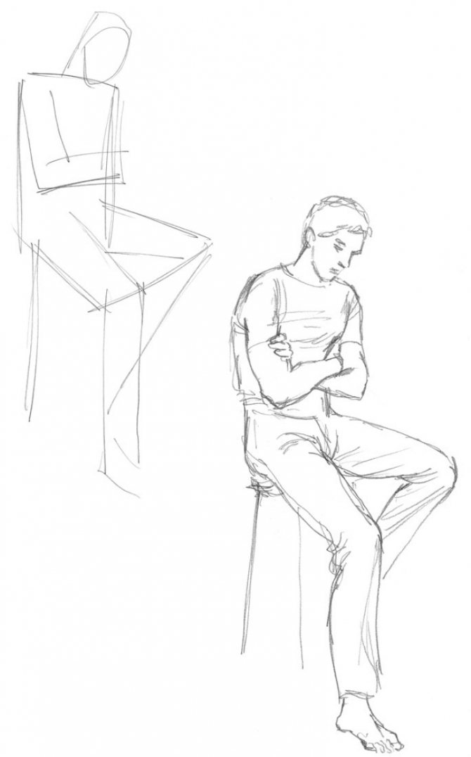 Dessiner une figure humaine dans différentes positions du corps