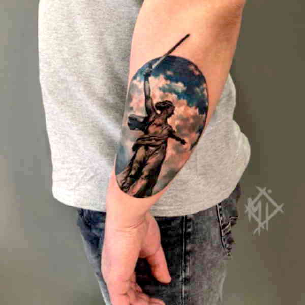 Μητέρα πατρίδα μητέρα πατρίδα τατουάζ